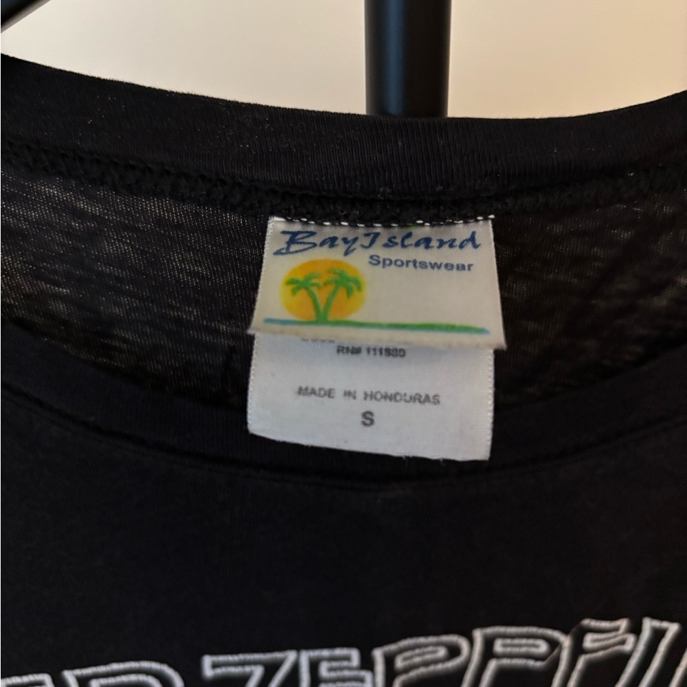 Bay Island Sportswear Led Zeppelin Black Fitted Graphic T-Shirt – Size S - Picture 2 of 3